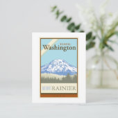 Travel Washington Briefkaart (Staand voorkant)
