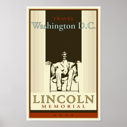 Travel Washington DC Poster (Voorkant)