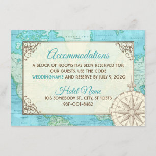 Travel Wedding Accommodations Kaart