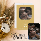 Travel Wedding Vliegtuig Hart Modern Save the Date Magneet