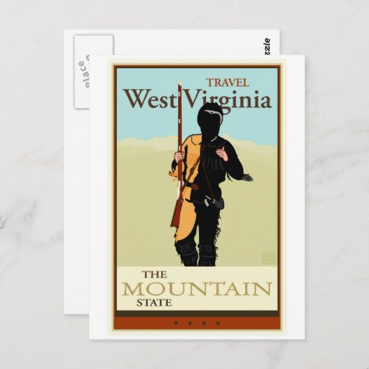 Travel West Virginia Briefkaart (Voorkant / Achterkant)