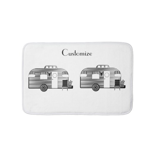 Traveler Camper Caravan Thunder_Cove Badmat (Voorkant)