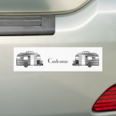 Traveler Camper Caravan Thunder_Cove Bumpersticker (Op auto)