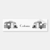 Traveler Camper Caravan Thunder_Cove Bumpersticker (Voorkant)