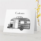 Traveler Camper Caravan Thunder_Cove Kaart (Gele Bloem)