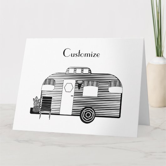 Traveler Camper Caravan Thunder_Cove Kaart (Voorkant)