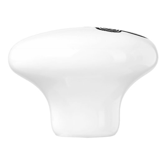 Traveler Camper Caravan Thunder_Cove Keramische Knop (Zijkant)