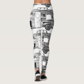 Traveler Camper Caravan Thunder_Cove Leggings (Achterkant)