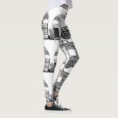 Traveler Camper Caravan Thunder_Cove Leggings (Rechts)