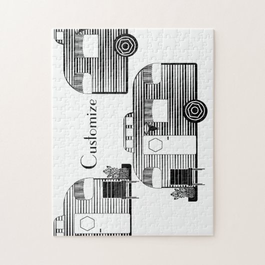 Traveler Camper Caravan Thunder_Cove Legpuzzel (Verticaal)