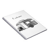 Traveler Camper Caravan Thunder_Cove Notitieboek (Rechterzijde)