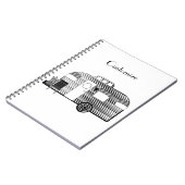 Traveler Camper Caravan Thunder_Cove Notitieboek (Linkerzijde)