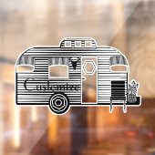 Traveler Camper Caravan Thunder_Cove Raamsticker (Vel 2)