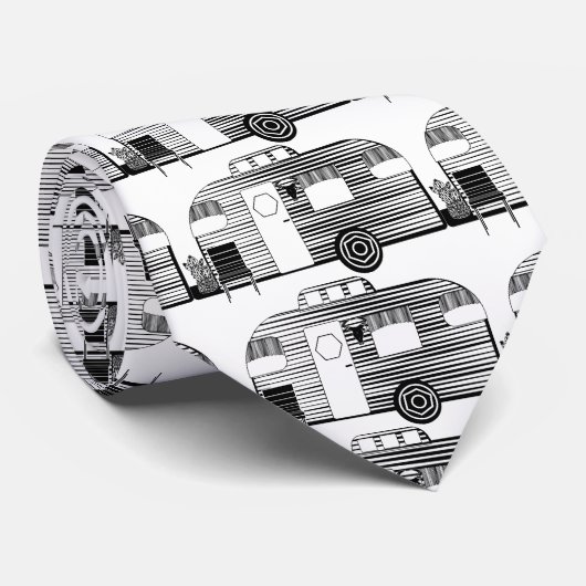 Traveler Camper Caravan Thunder_Cove Stropdas (Opgerold)