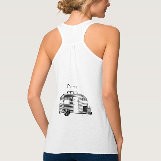 Traveler Camper Caravan Thunder_Cove Tanktop (Achterkant)