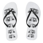 Traveler Camper Caravan Thunder_Cove Teenslippers (Voetbed)