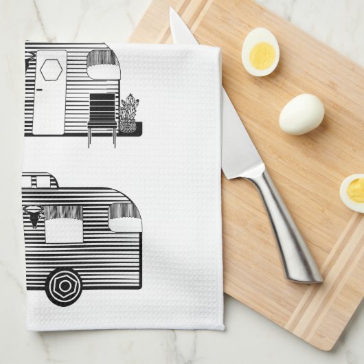 Traveler Camper Caravan Thunder_Cove Theedoek (Quarter Fold)