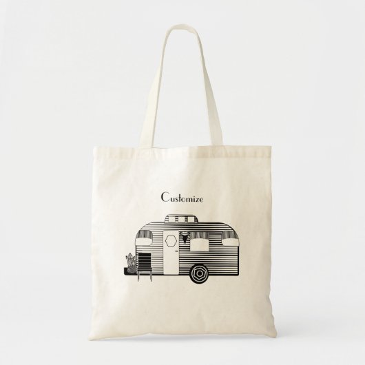 Traveler Camper Caravan Thunder_Cove Tote Bag (Voorkant)