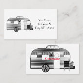 Traveler Camper Caravan Thunder_Cove Visitekaartje (Voorkant / Achterkant)