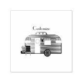 Traveler Camper Caravan Thunder_Cove Zelfinktende Stempel (Design)