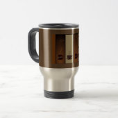 Traveler Coffee Mok (Voorkant links)