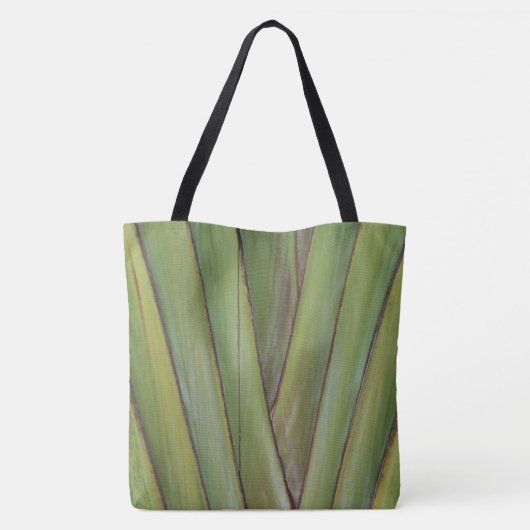 Traveler Palm Jumbo Canvas tas (Achterkant)