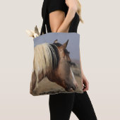 Traveler Wild Horse Tote Bag (Dichtbij)
