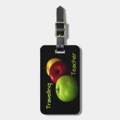Traveling Bagagelabel van leraar (Voorkant verticaal)