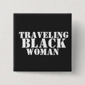 Traveling Black Women Button (Voorkant)