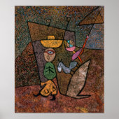 Traveling Circus by Paul Klee Poster (Voorkant)