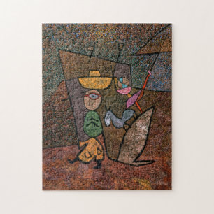 Traveling Circus door Paul Klee Legpuzzel