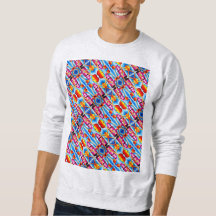 Traveling door sweatshirt van het ruimtetype 6