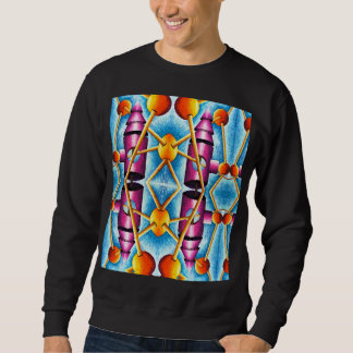 Traveling door sweatshirt van het spatroon