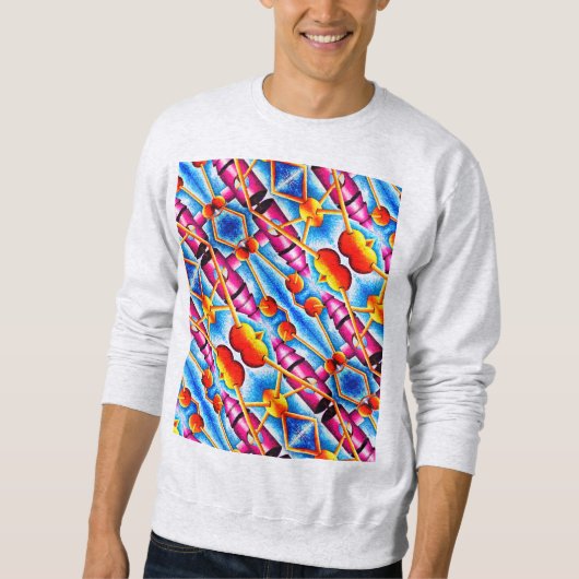 Traveling door sweatshirt van het spatroon 7 (Voorkant)