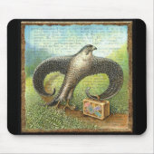 Traveling Falcon Mousepad, Peregrinaat Muismat (Voorkant)