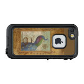 Traveling Hoesje van de Peacock FRE (Achterkant (horizontaal))