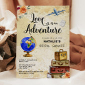 Traveling Love is een Adventure-Vrijgezellenfeest Kaart
