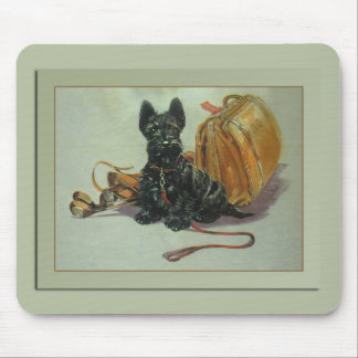Traveling Scottie Dog Mousepad Muismat