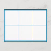 Traveling Sticker Postcard Briefkaart (Achterkant)