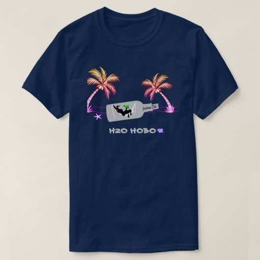 Traveling Where the Wind Blows H2O Hobo T-shirt (Design voorkant)