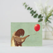 Travellballon Briefkaart (Staand voorkant)