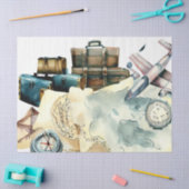 "Traveller's Delight: Avontuur wacht" Tissuepapier (Craft)