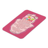 Travellers gebed op Hebreeuwse Magnet Magneet (Linkerzijde)