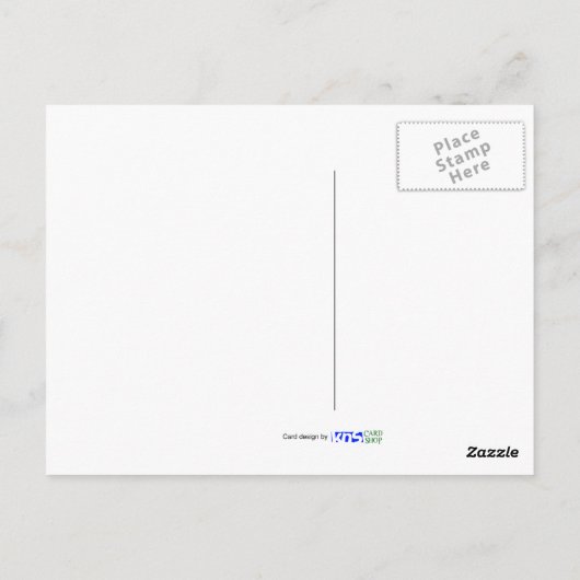 Travellers palm briefkaart (Achterkant)