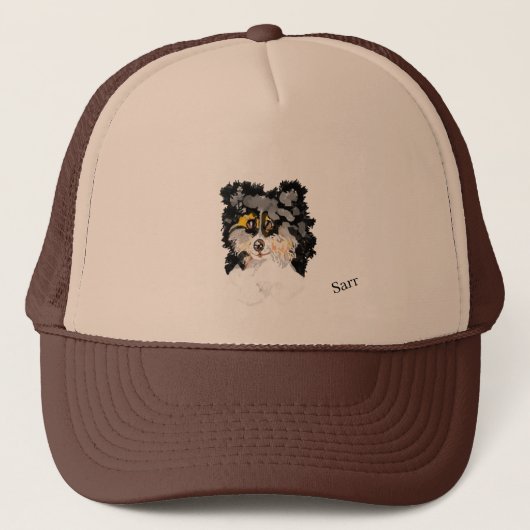 Travellerwagen: reisgezelschap trucker pet (Voorkant)