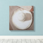 Travelling Hat 2012 Canvas Afdruk (Insitu (Houten vloer))