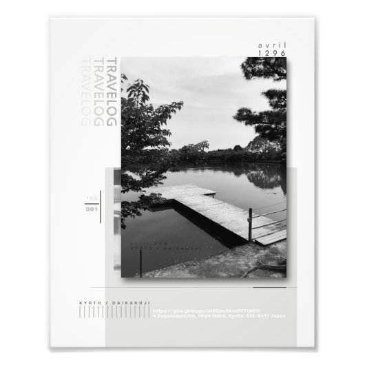 travelog_1 foto afdruk (Voorkant)