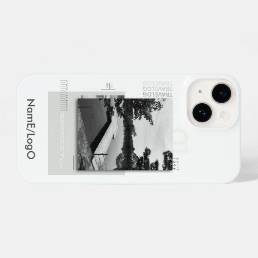 travelog_1 iPhone case iPhone Hoesje (Achterkant horizontaal)