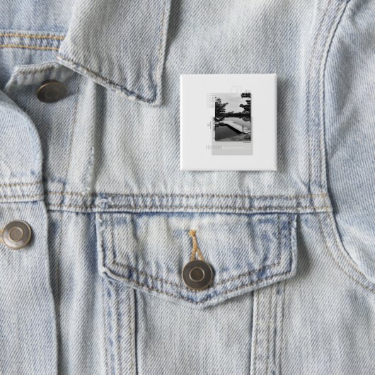 travelog_1 vierkante button 5,1 cm (In situ)