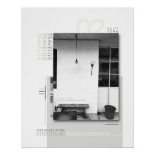 travelog_2 glanzend poster